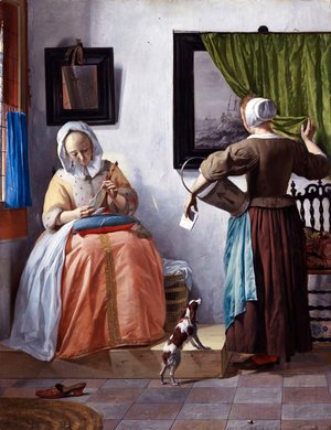 Woman Reading a Letter 1662-65
