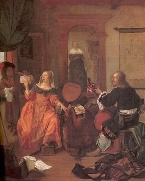 Gabriel Metsu - The Music Party 1659