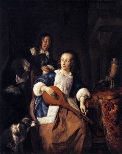 The Cittern Player 1660